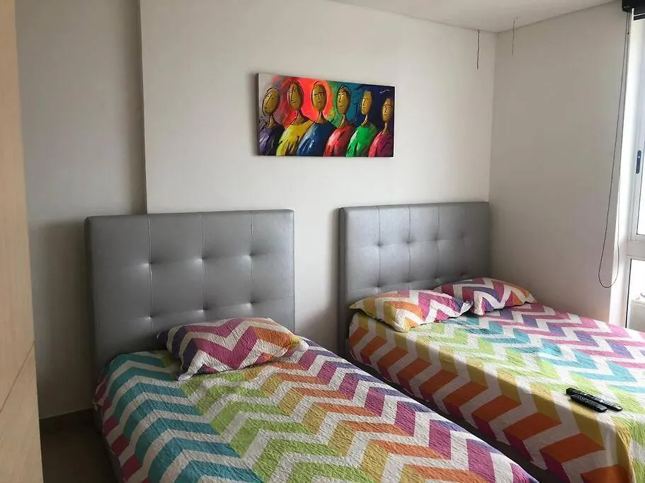 Hermoso Apartamento Con Ingreso Directo A La Playa Σάντα Μάρτα 0*,