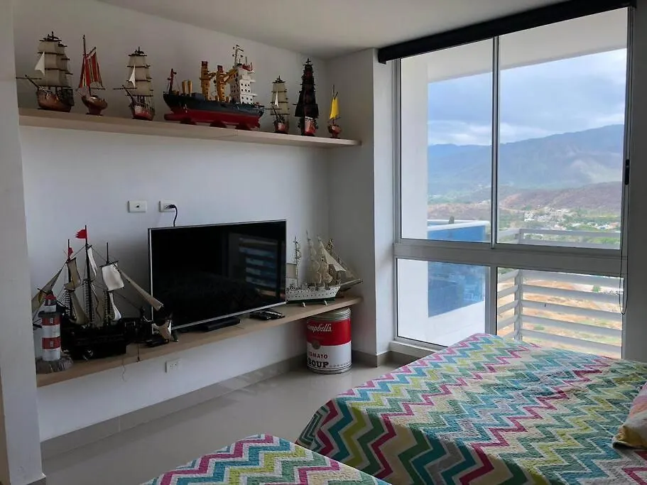 Apartment Hermoso Apartamento Con Ingreso Directo A La Playa Santa Marta  Colombia